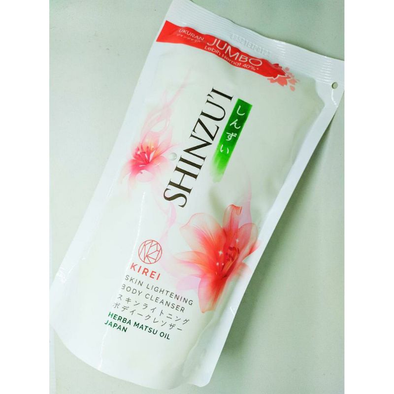 Shinzui Body Cleanser Kirei Sabun Mandi Cair Refill JUMBO 800 ml ~ 100% Original