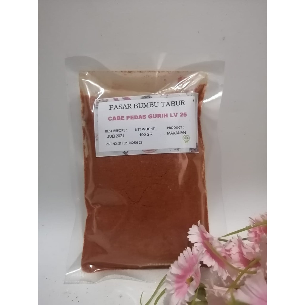 

CABE PEDAS GURIH (LEVEL 25) 100 GR BUBUK TABUR