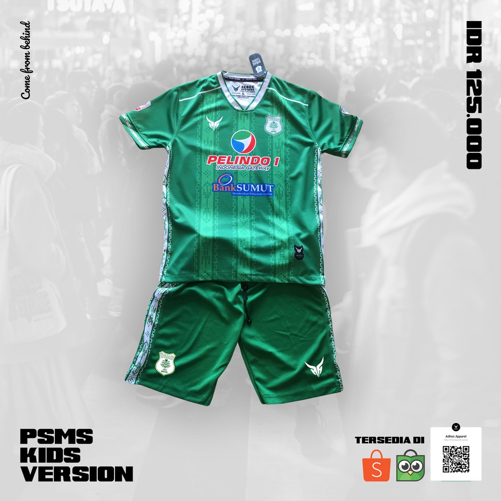 Jersey PSMS Medan 2020 Kids Supporter Version