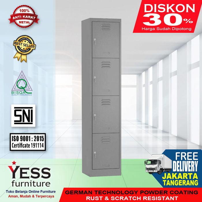 

File-Box- Locker 4 Pintu Vip V-404 -Box-File.