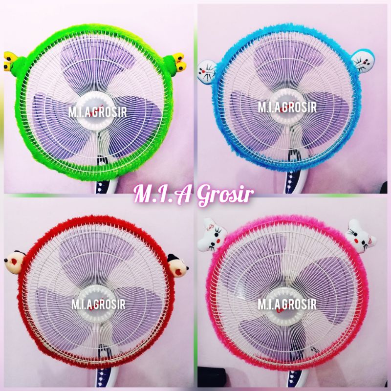 Bando Kipas Angin Karakter Bulu Rasfur Karakter / Cover Kipas Angin Karakter