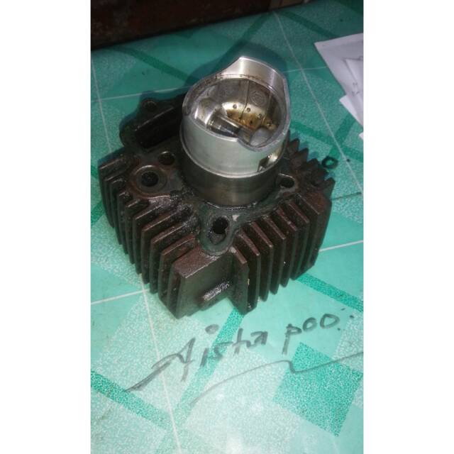 Boring blok seher grand supra x 100cc