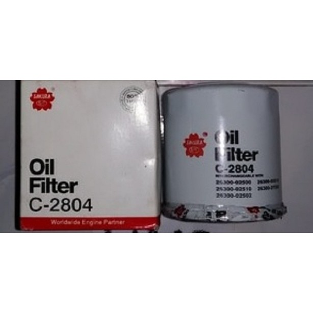 Sakura C-2804 Filter Oli Hyundai ATOZ / KIA NEW PICANTO / KIA VISTO Original