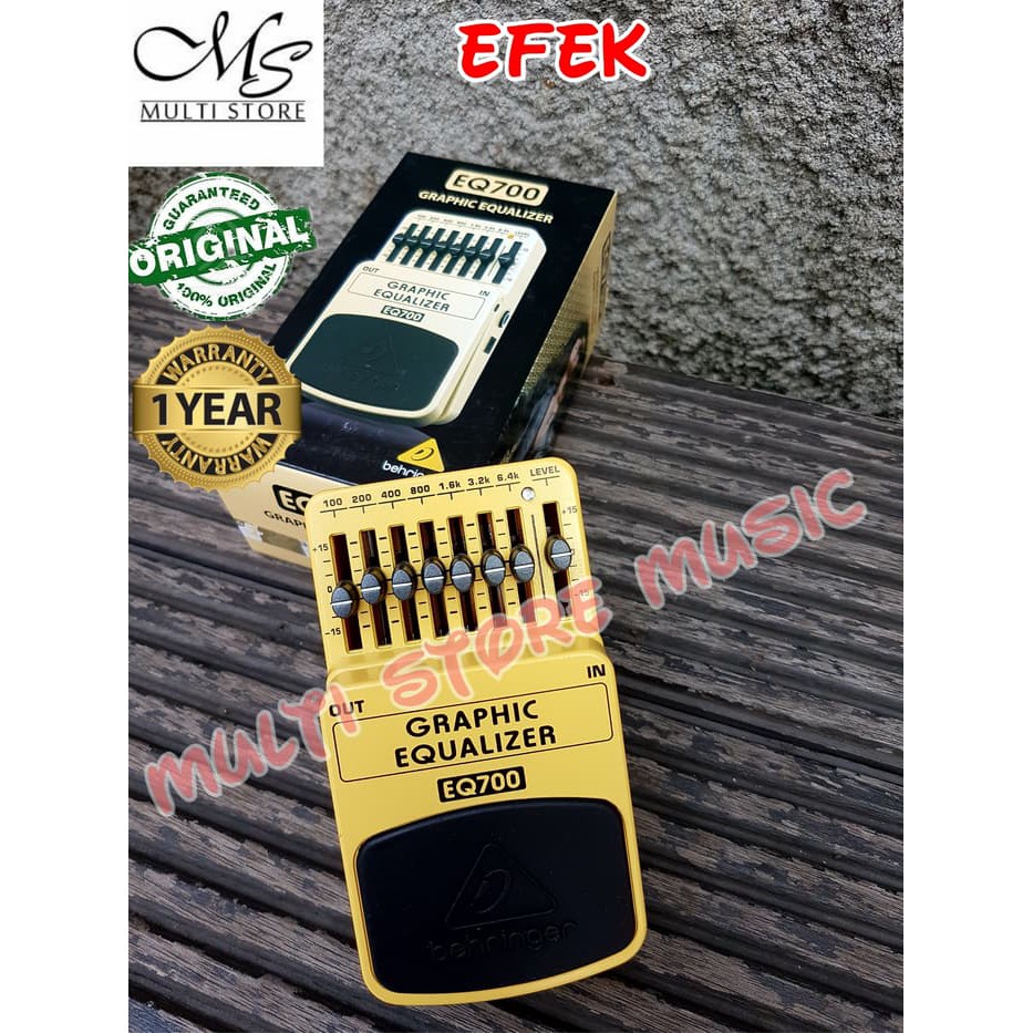 Efek behringer EQUALIZER EQ700 / EQ 700 - Behringer EQ700 - EQ 700 - GARANSI 1 TAHUN
