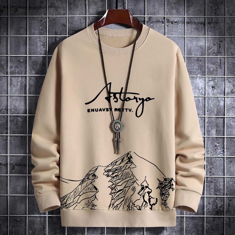 Sweater crewneck pria/wanita ASTARYA terbaru/basic pria termurah bahan fleece tebal