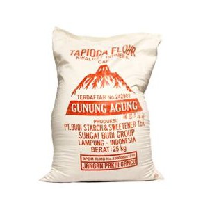 

SAGU TEPUNG TAPIOKA BALL 25 KG - JUAL GROSIR CAP GUNUNG AGUNG MURAH