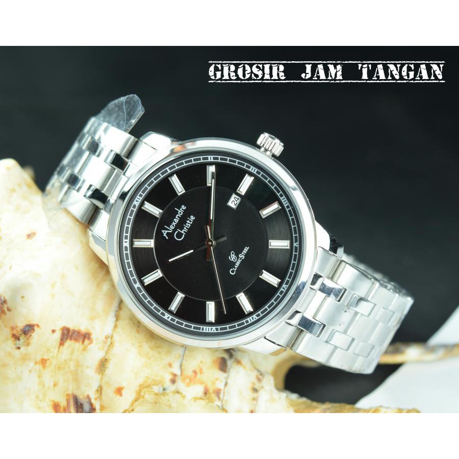 JAM TANGAN PRIA ALEXANDRE CHRISTIE CLASSIC SIMPLE ORIGINAL ELEGAN GROSIR JAM TANGAN