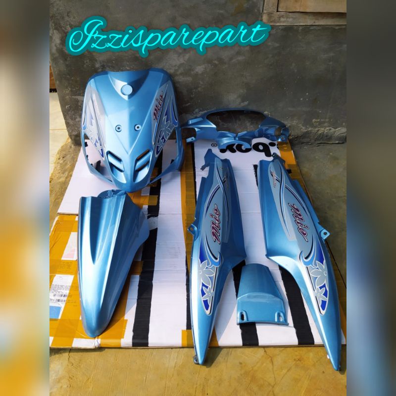 FULL BODY HALUS MIO SPORTY BIRU TELUR ASIN + STRIPING
