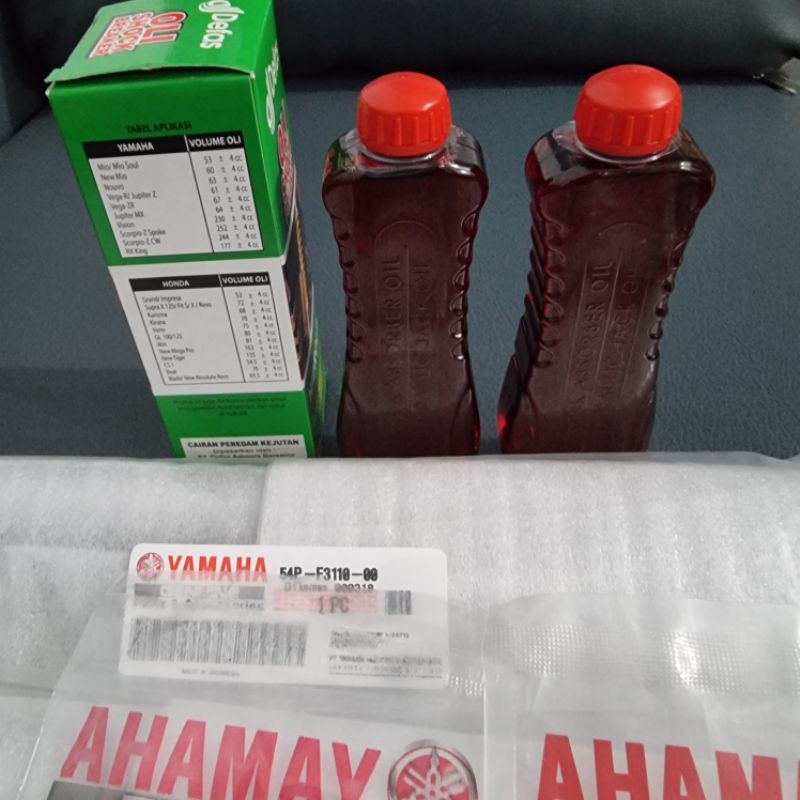 Paket As Shock Sok Depan Yamaha Mio J M3 Soul GT 115 Fino F1 Xeon 54P