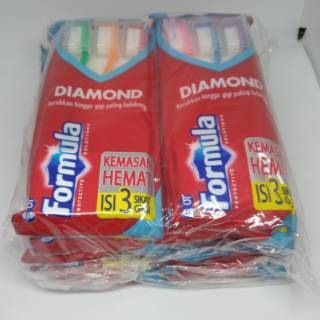 Sikat Gigi  Formula Diamond  isi 3 pcs Shopee  Indonesia