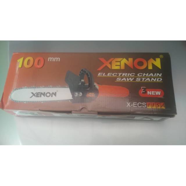XENON ADAPTOR MINI CHAINSAW MESIN GERINDA DUDUKAN CHAINSAW STAND