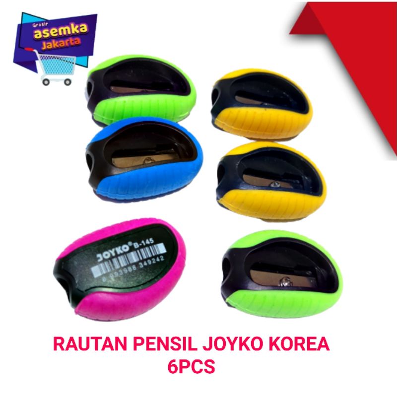 Rautan Pensil 6pcs Joyko B-145 Grosir