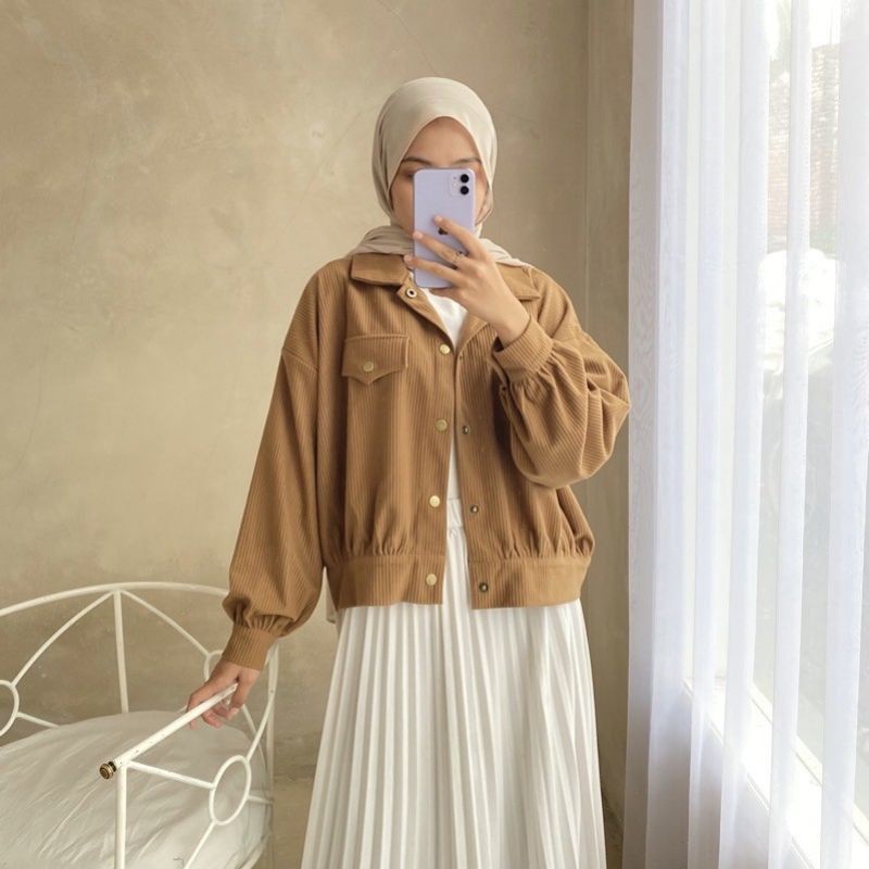 Corduroy Jacket By Edmee