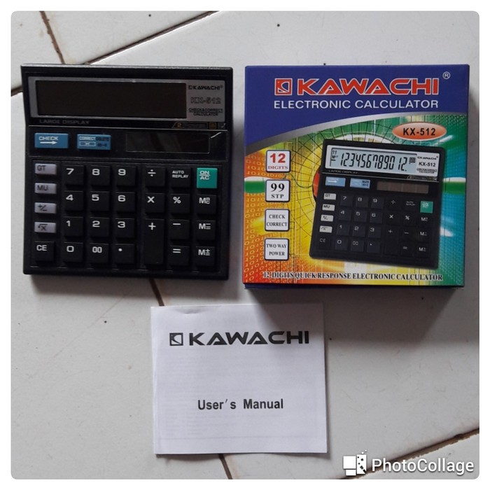 Calculator Kawachi Kalkulator Kawachi KX-512 Murah