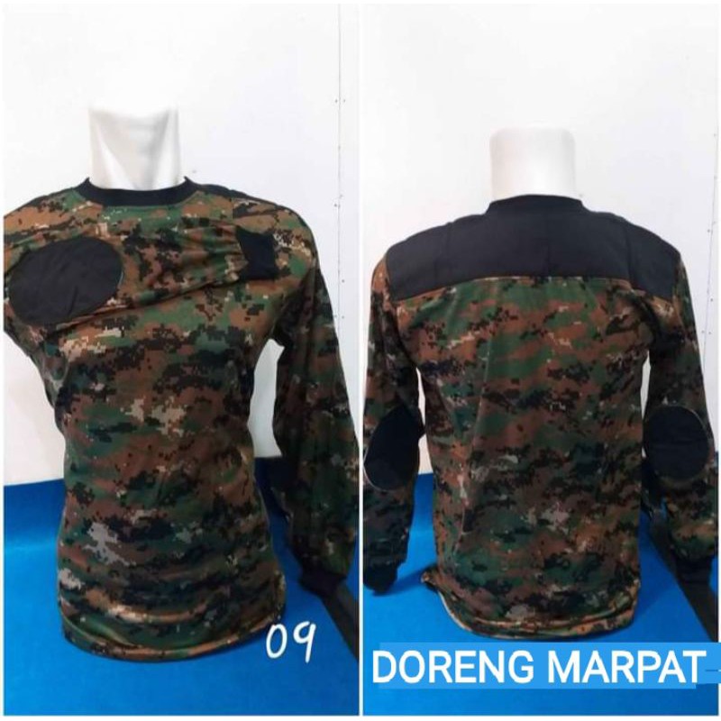 kaos panjang doreng marpat