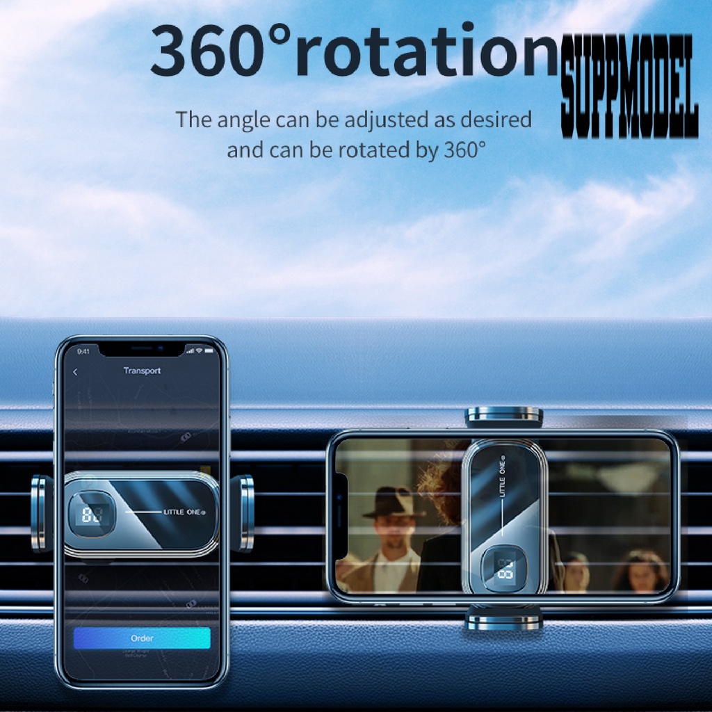 Bracket Holder Smartphone Universal Ukuran Mini Untuk Ventilasi Ac Mobil