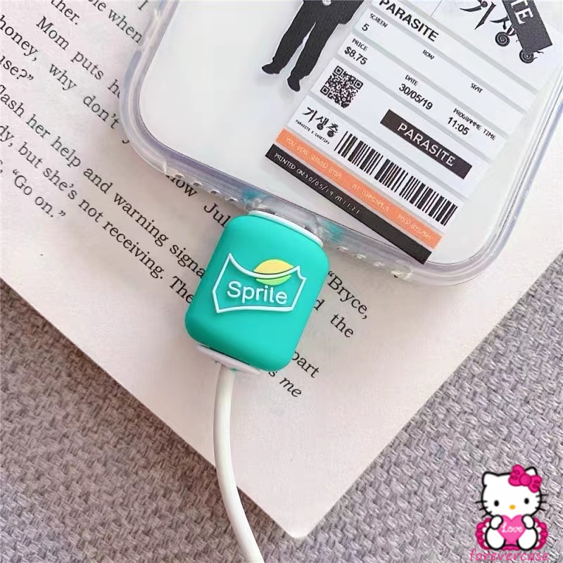 Pelindung Kabel Data / Charger Usb Tipe C Bentuk Kartun Lucu Untuk Android / Iphone