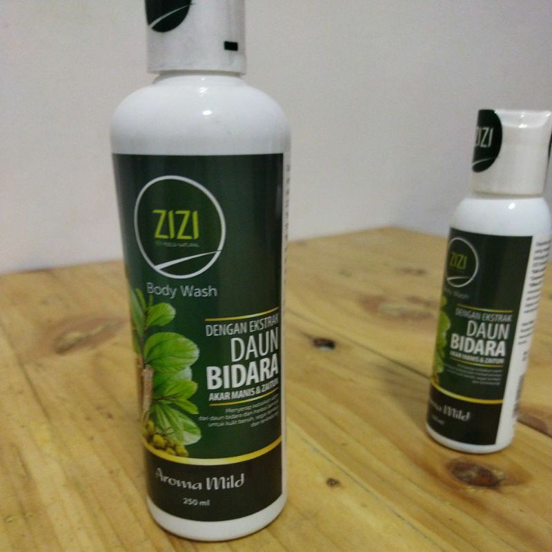 sabun zizi /sabun extrak daun bidara /zizi bodywash 250 ml