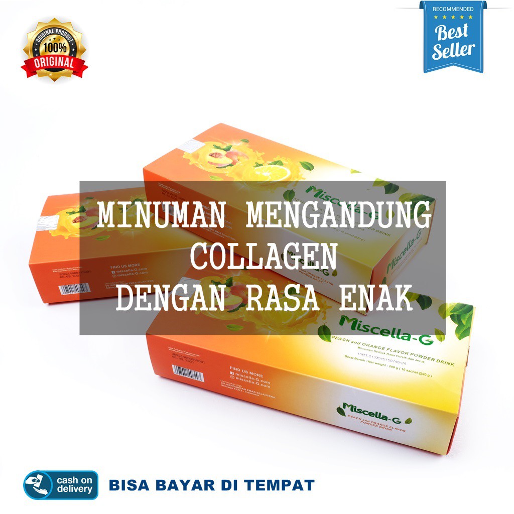 Miscella G Atasi keputihan | Minuman Collagen  Alami