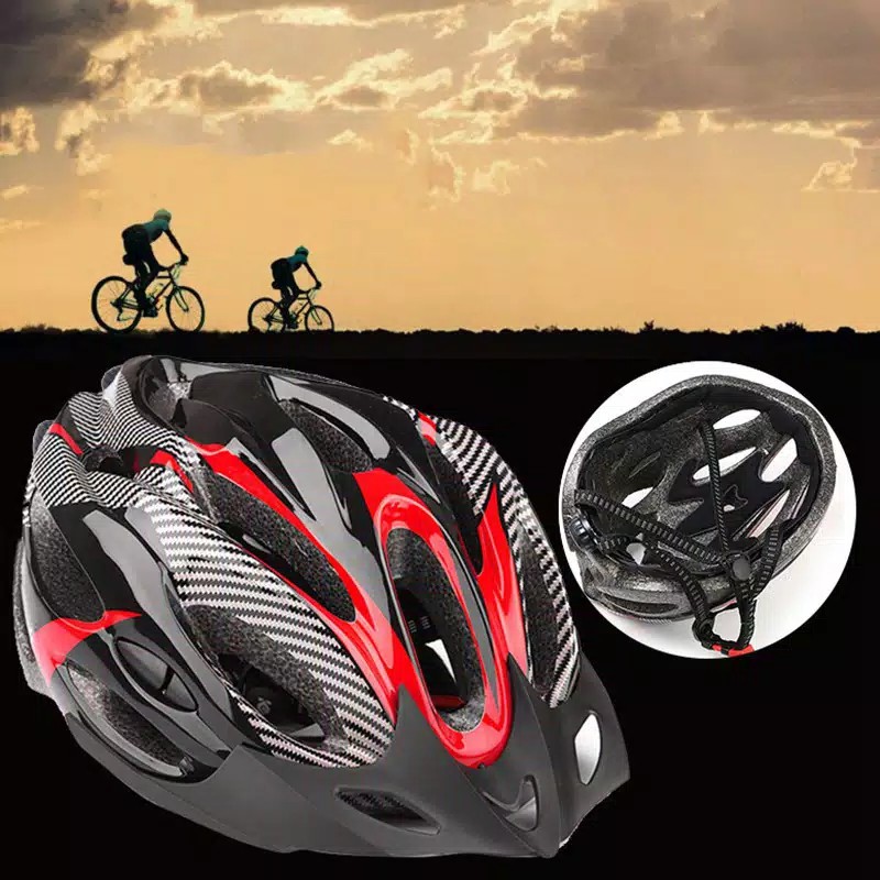 BIKE HELMET MOUNTAIN BIKE HELMET Helm Sepeda-Bicycle Helmet Sepeda MTB/Gunung/Unisex