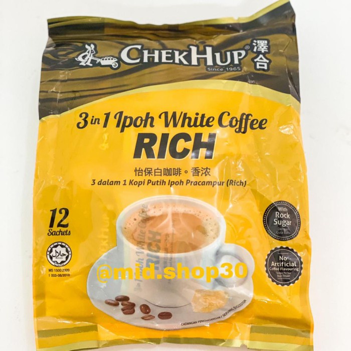 

chekhup 3in1 ipoh white coffee rich Malaysia