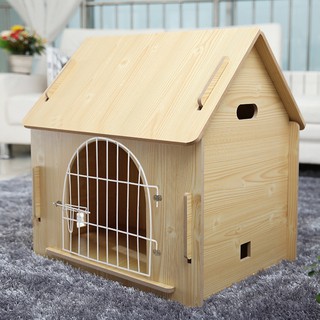 Rumah anjing dalam ruangan kandang kayu rumah anjing Rumah anjing dalam ruangan kandang kayu rumah anjing