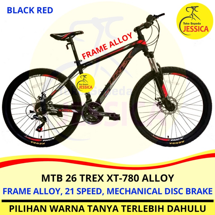 Sepeda Gunung MTB 26 Trex XT-780 21 speed Murah