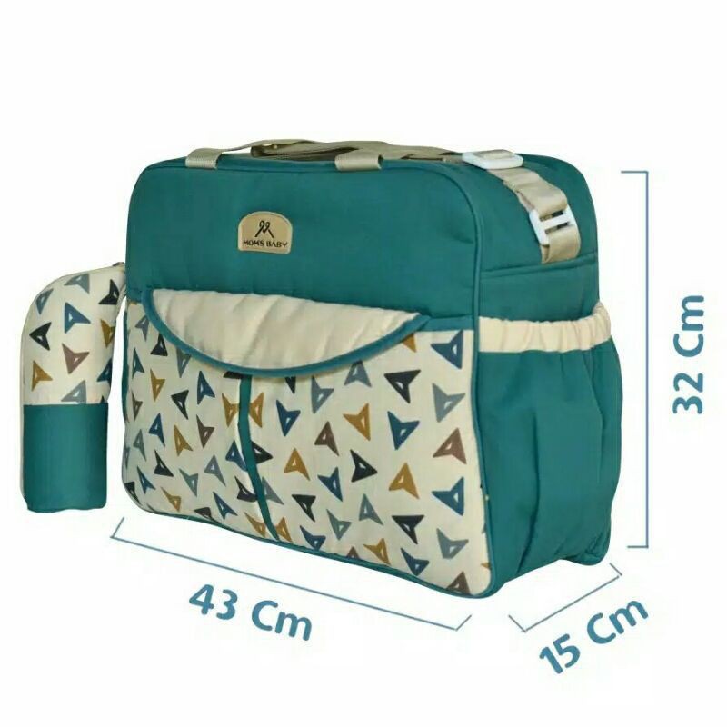 tas bayi jumbo mom's baby MBT 3030 othelo series / tas bayi besar / tas mom's baby