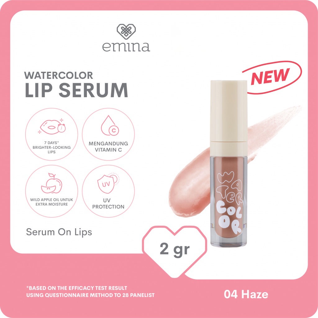 EMINA Watercolor Lip Serum 2gr