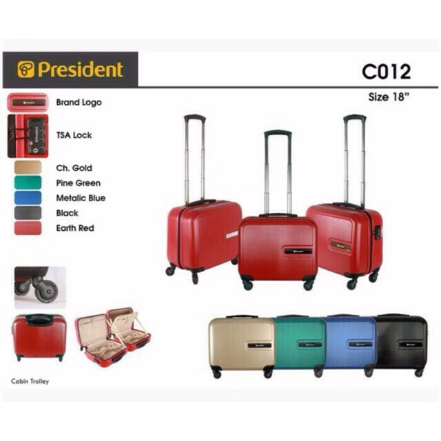 Koper - Koper President Pramugari Cabin Uk 18 Inch