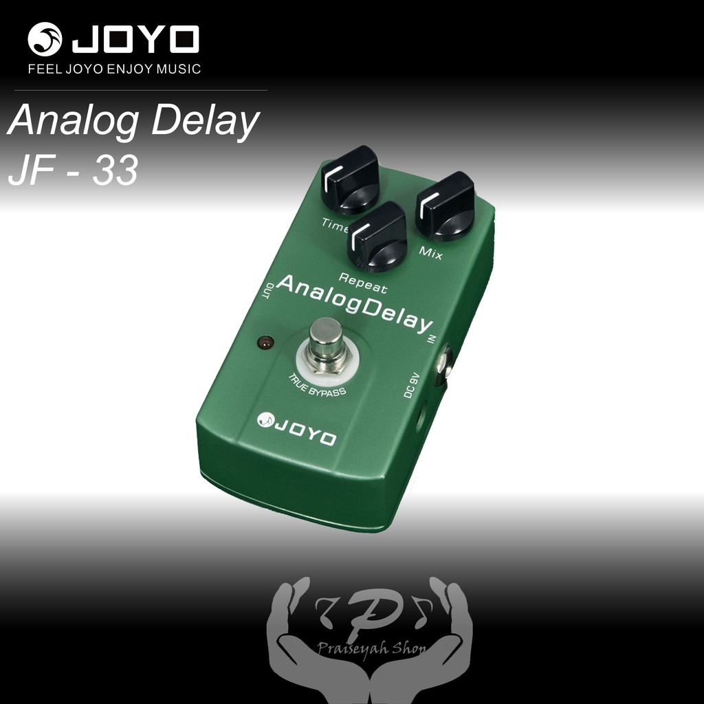 Joyo Analog Delay Efek Gitar JF 33 Original JF33