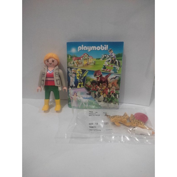 playmobil figure zoo adventure puzzle & play