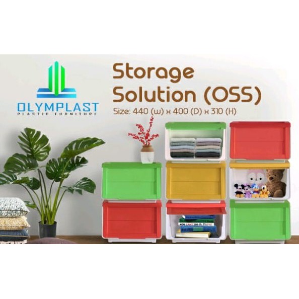 Storage Solution OSS Lemari Plastik Olimplast