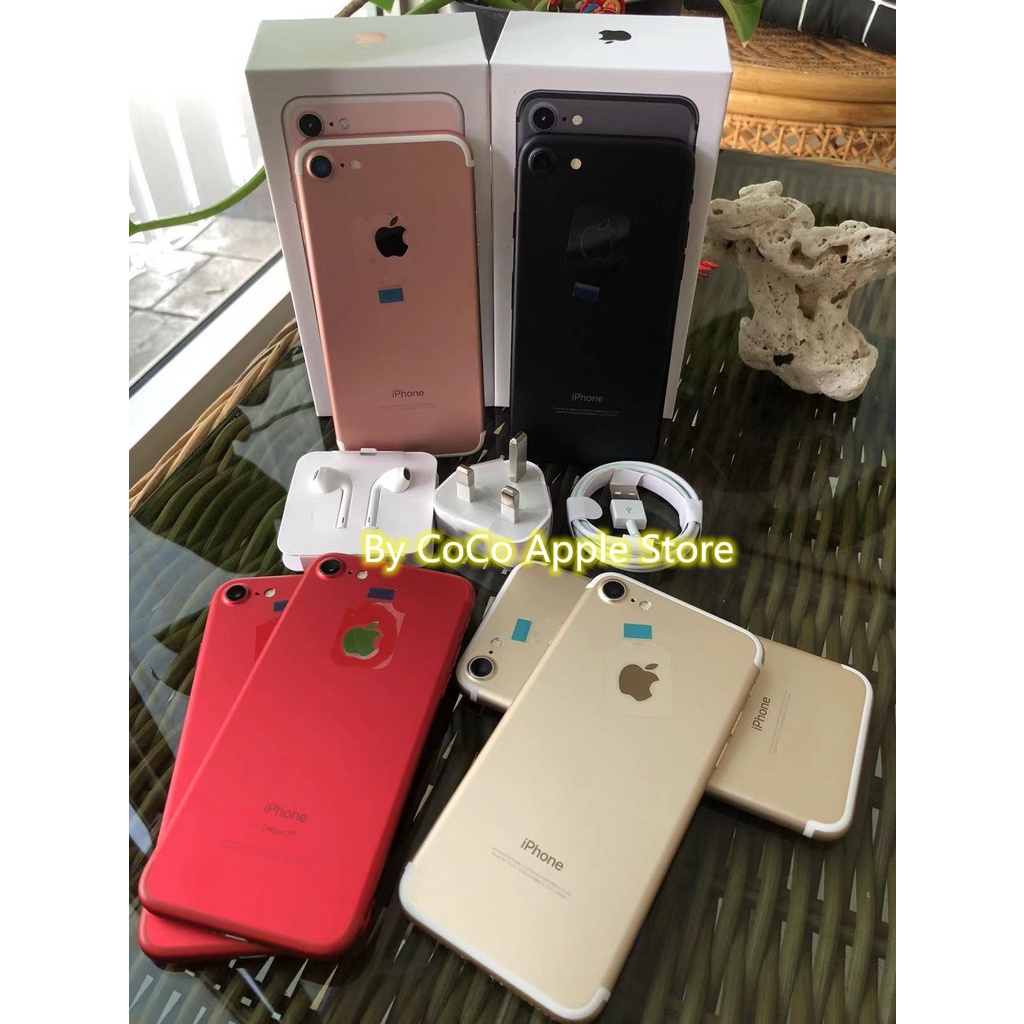 iPhone7 128GB All Sim Silent Fullset Original Second Mulus 100% Like New 3utools All  Green  ( GARANSI 1 TAHUN )-7