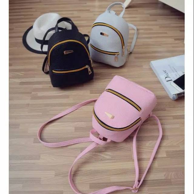 Tas ransel mini wanita - backpack casual korean style