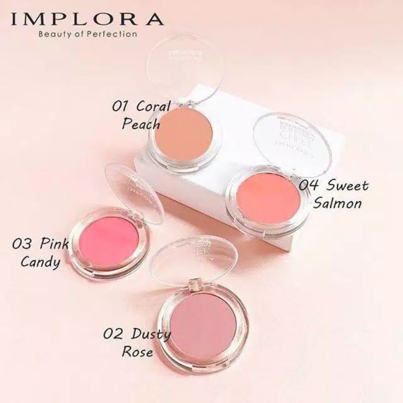 Implora Cheek Blossom Blush On Original BPOM