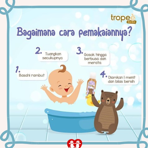 Tropee Bebe Candlenut Shampoo 100ml