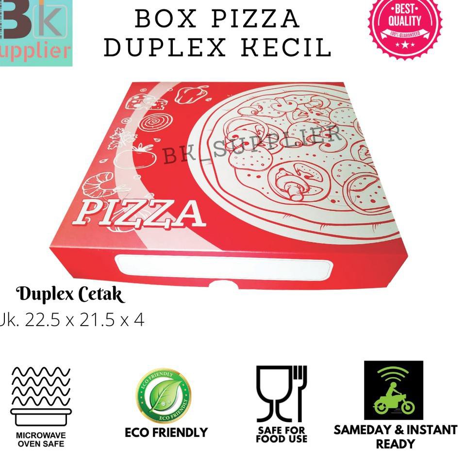

SALE Box Pizza Duplex cetak 10pcs, Dus Pizza, Kemasan Pizza, Kardus Pizza KODE192