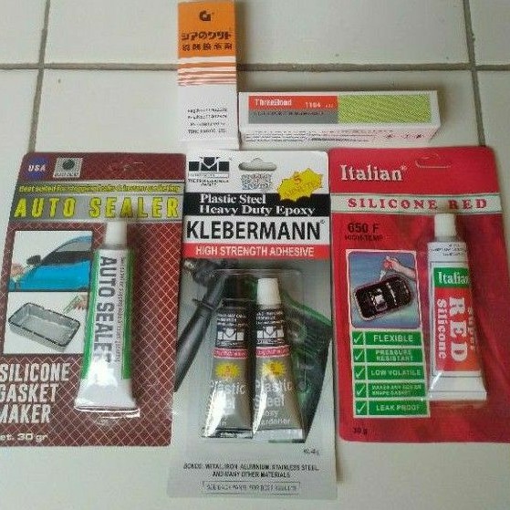 

lem threebond autosealer red silicon plastic steel lem G korea bukan kleberman lem gasket paking