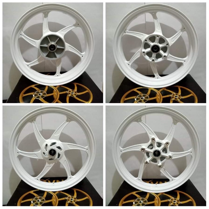 velg/pelek racing merek vnd ninja rr 150 ukuran 17x215/300