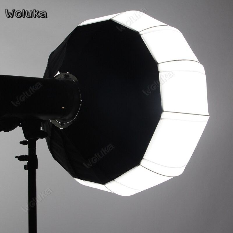 Woluka Flash Diffuser Softbox Outside Studio Photography Light Ball 65 CM - 1355 - Black White