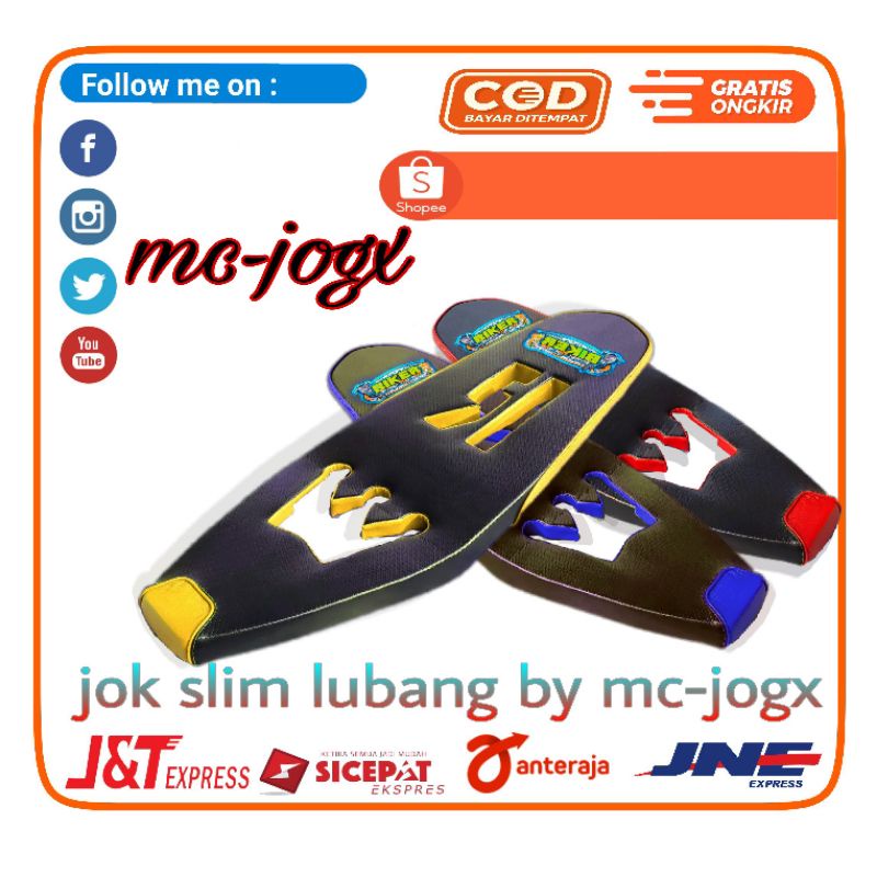 Jok  mio j slim lubang jok bolong mio j jok slim mio soul, mio m3,xeon,soul gt,fino