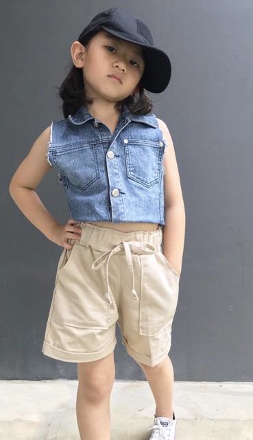 Celana pendek daily hotpant anak Size 2-7 tahun kids dan junior  candy pants nablfashion