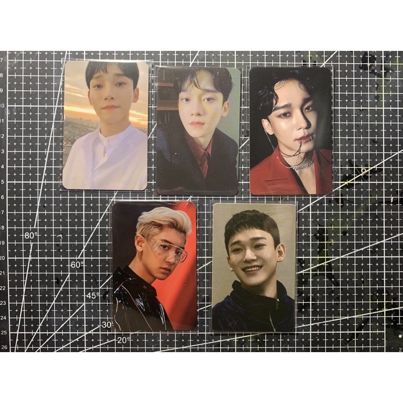 exo chanyeol chen photocard kihno apm exploration coaster obsession dear my dear