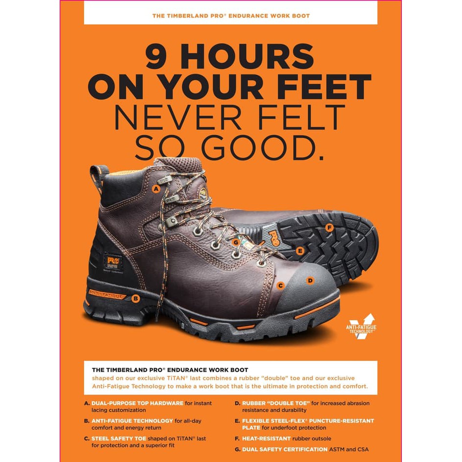 work boots anti fatigue