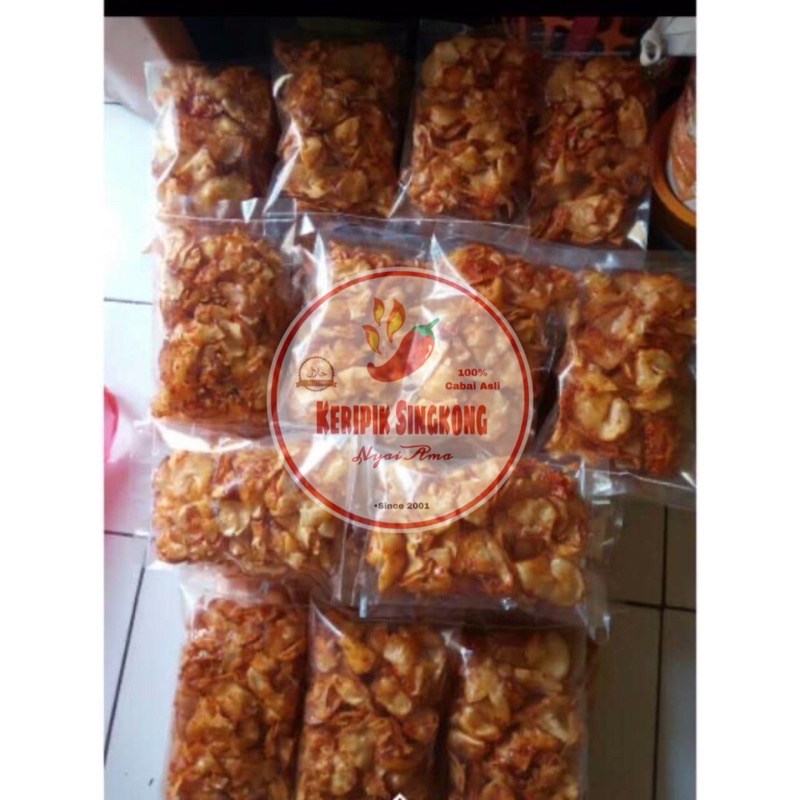 

Keripik Singkong Legendari by Nyai Ama 250 gr