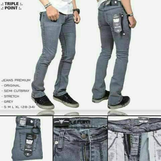 Celana jeans original triple point