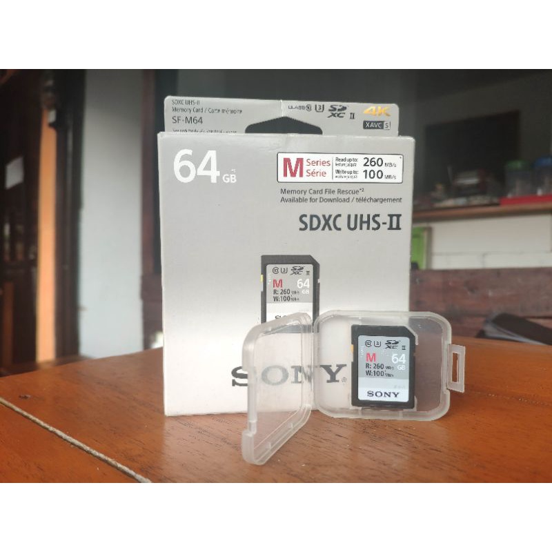 Memory Sony UHS-II 64GB M series