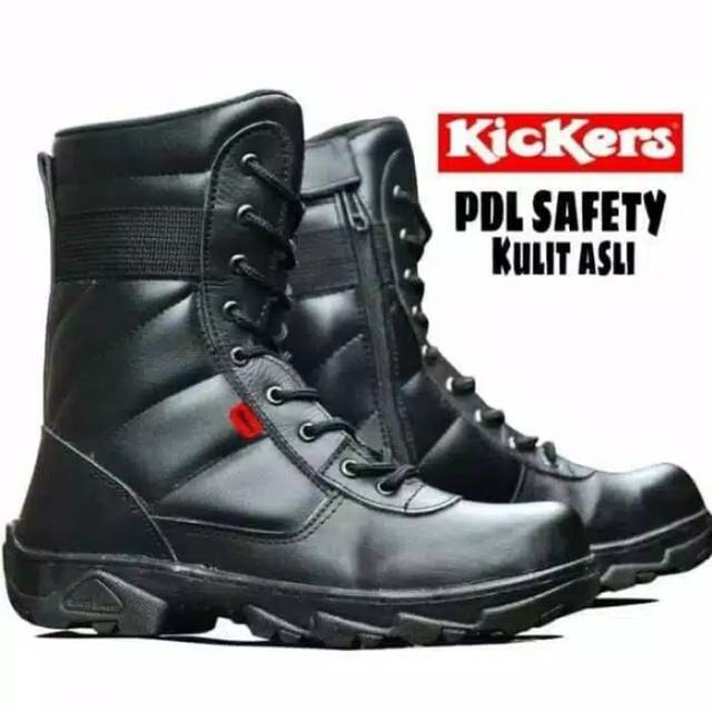 SEPATU BOOTS PRIA PDL KICKERS D PAKAI TENTARA