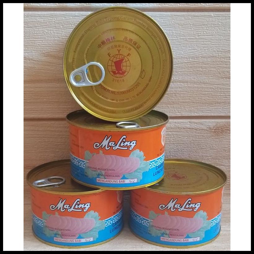 

Murah Ham Maling Merk Fyf 397Gr / Maling / Ham Kaleng / Babi Kaleng Original